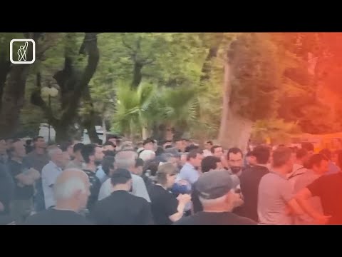 პროტესტი აფხაზეთში