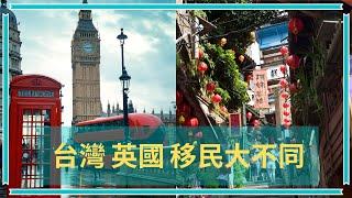 【移民台灣 x 移民英國】EP2 住屋//教育//飲食//文化//娛樂//醫療//交通//治安//就業....