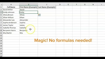 ⚡ Excel Flash Fill Hack | Save Time Like a Pro!