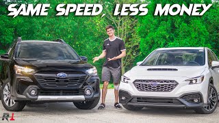 The 2023 Subaru Outback XT is Quicker than the WRX GT!? / The Problem with the WRX CVT