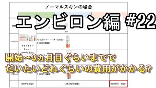 【エンビロン#22】最初の2ヵ月～3ヵ月ぐらいでかかる費用はどれぐらい？