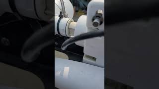 Transducer cable/trolling motor routing