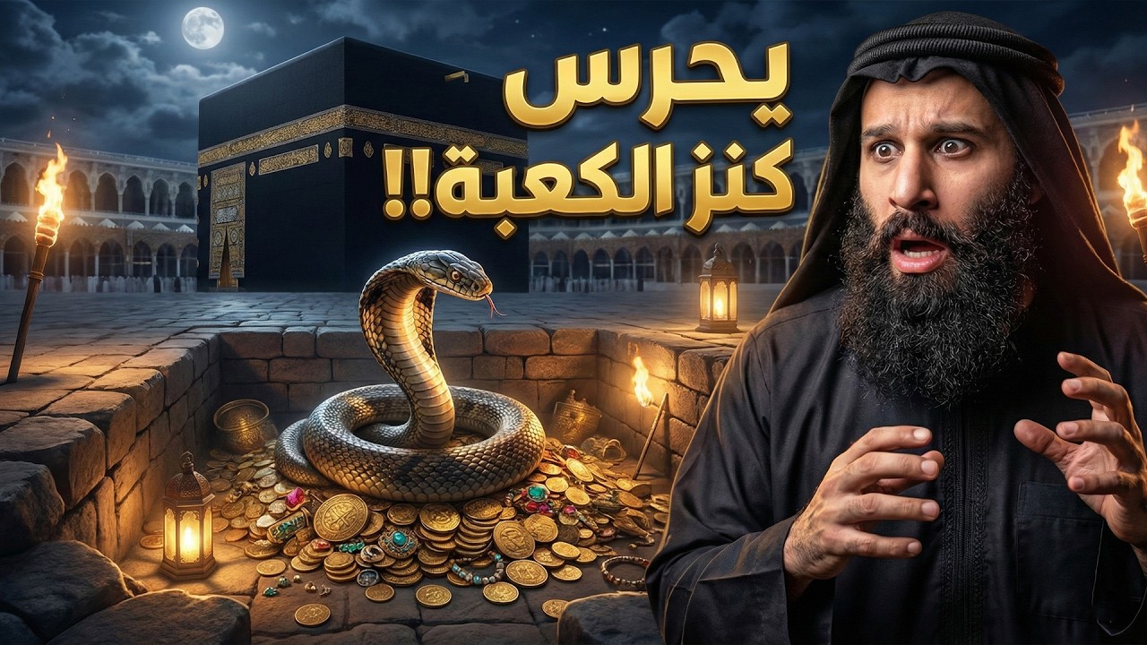 ثعبان مرعب داخل الكعبة يحرس كنزها | أنس آكشن
