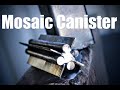 Forging Mosaic Canister Damascus, Pattern Welded Steel For Knifemaking, Bladesmithing