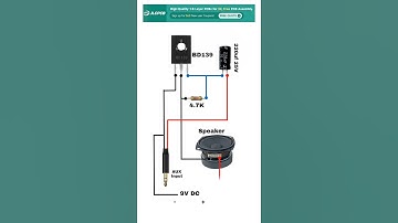 Basic Audio Amplifier Circuit #jlcpcb #electronics