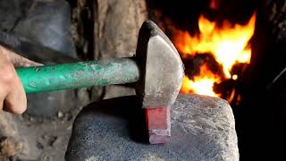 Forging a Wedge: Traditional Blacksmithing with Creative Hands