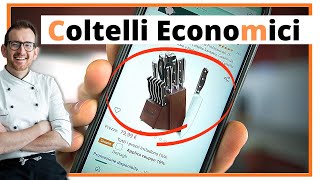 Recensione ceppo Coltelli (professionali) economici, saranno Validi?