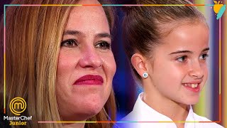 Aurora's emotional dessert | MasterChef Junior 8