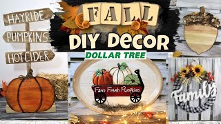 🍁 NEW FALL DIY Home Decor Ep. 3/Dollar Tree Fall 2021/Dollar Tree DIY/Cheap Fall Crafts
