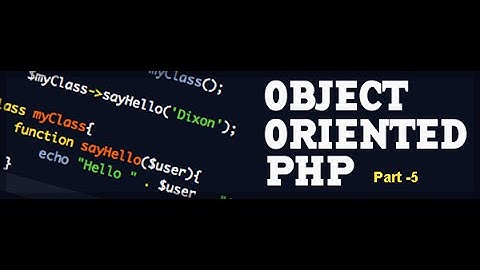 OOPS concepts in PHP (Abstract Class) | Part-5