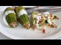 Zapallitos (Calabacines) Rellenos -- The Frugal Chef