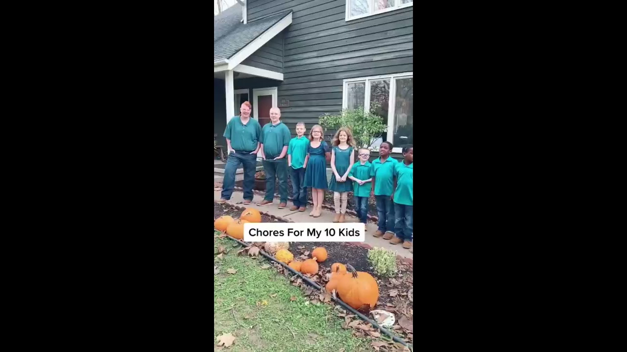 Chores For 10 Kids Shorts