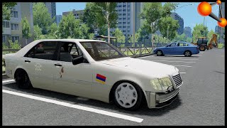 Mercedes S600 BAD CONDITION! REPAIR? - BeamNg Drive