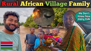 Gambian Girl Invited Me To Her Village 🇬🇲 100% Similar To Indian 🇮🇳 Village