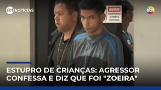 Suspect in gang rape in São Paulo confesses and says crime was 'just for fun' | #SBTNews
