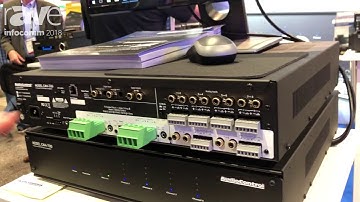 InfoComm 2018: AudioControl Talks Model CM4-700 Four-Channel 70V DSP Matrix Amplifier