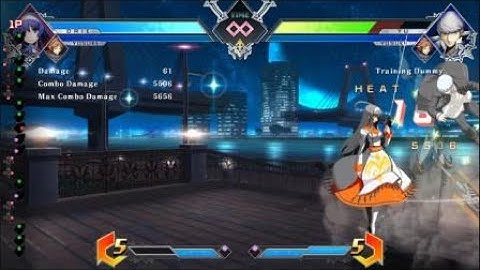 BBTAG (OLD version): Orie throw combo with Yosuke assist