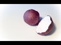 Tuto diy  fabriquer une noix de coco en papier de soie paper craft coconut