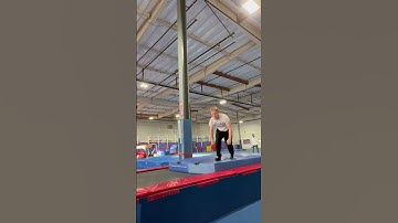 BACKFLIP FULL TWIST DRILL 😜GYMNASTICS TRAINING Tricking Tumbling Parkour Cirque Du Soleil Fitness