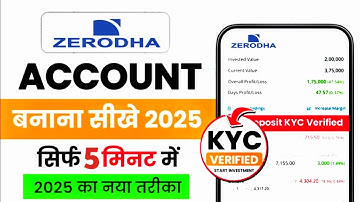 Zerodha Demat Account Opening Online, How to open demat account in zerodha, zerodha account opening