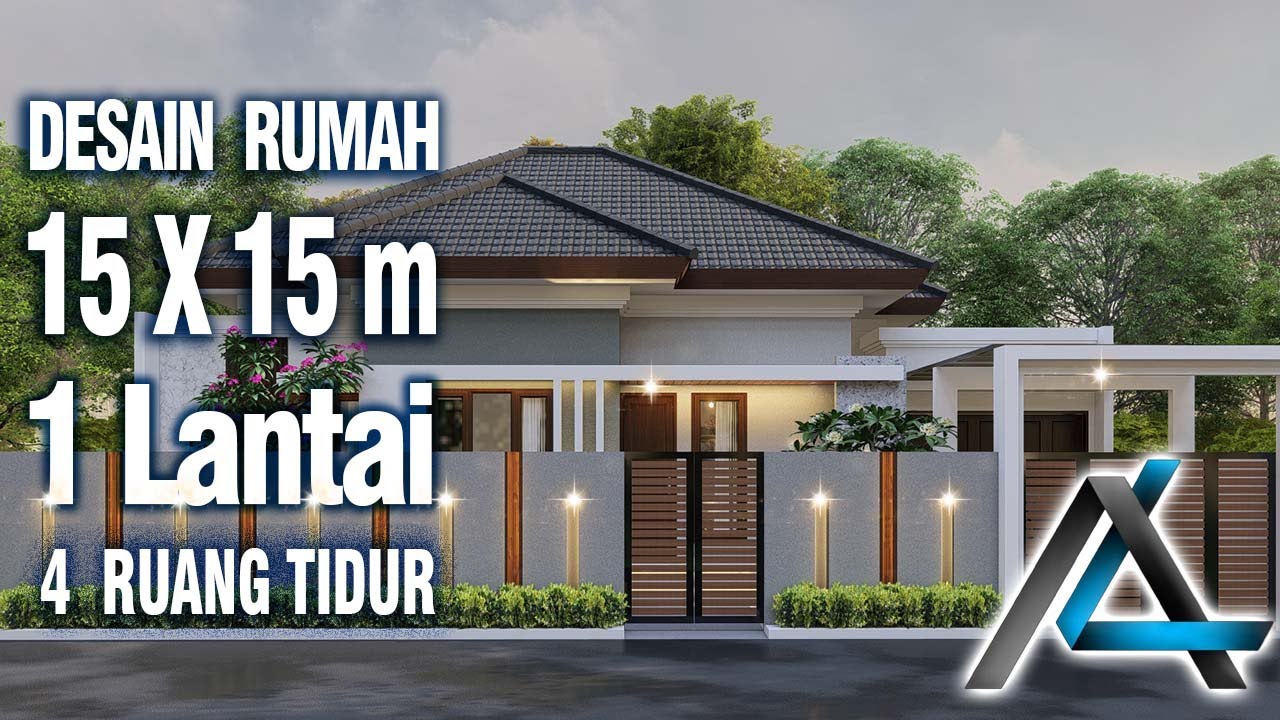 Desain Rumah 10 X 20 Meter I Yogyakarta Desain Rumah Tropis Modern Vertical Garden Kolam Ikan Youtube<script async src=