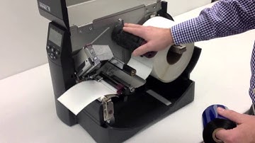 How to Load Media in Zebra ZM400