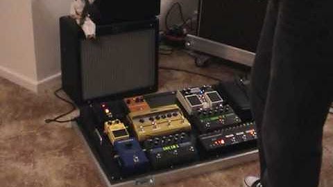 U2 Mysterious Ways (Pedalboard sounds without a Korg A3 effect)