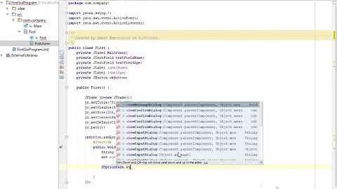 Making GUI in Java | Intellij | Swing Part 2