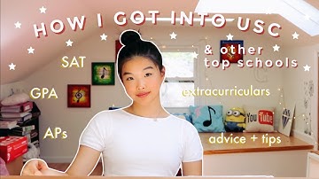 HOW I GOT INTO USC, NYU, UC BERKELEY, + MORE | stats, ECs, advice