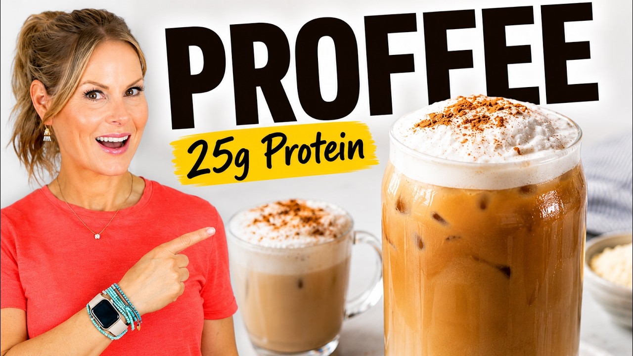 HIGH PROTEIN COFFEE | Frothy, Creamy & Quick (the BEST Recipe!)