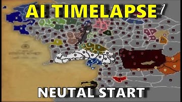 Divide & Conquer 300 Turn A.I Only Timelapse but its with neutral starts