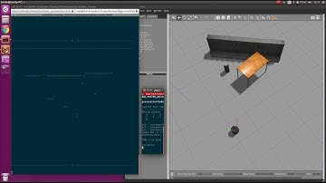 Turtlebot using its LIDAR to detect obstacles