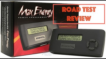 ROAD TEST REVIEW of Hypertech Max Energy Power Programmer model #32500