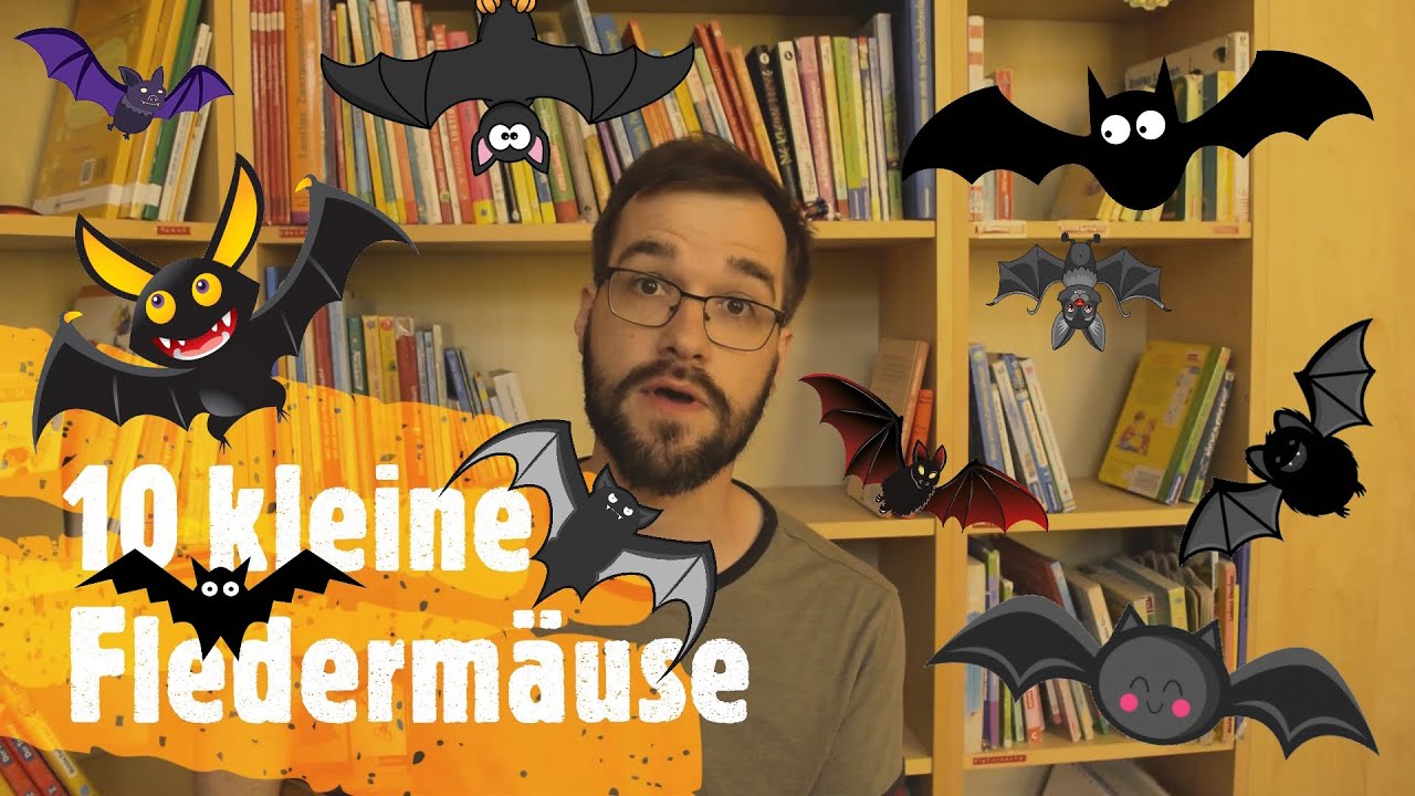 10 kleine Fledermäuse - Kinderlieder mit Paul (Fredrik Vahle Cover)