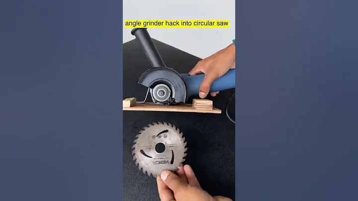 Awesome idea with Angel Grinder 😱#woodworking #shorts #hackerjp