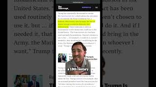 Trump's Military Takeover of U.S. Cities Costs A LOT #politics #trump