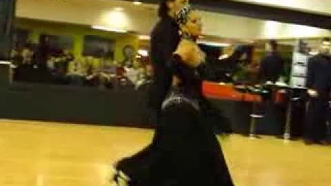 Kandace Cox & Tony Magana dancing the Waltz