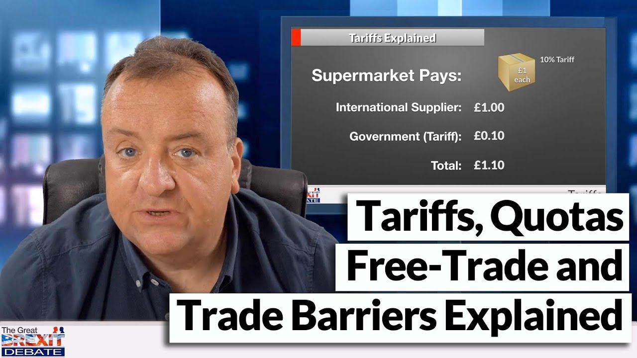 Tariffs, Quotas, Free Trade and Trade Barriers Explained