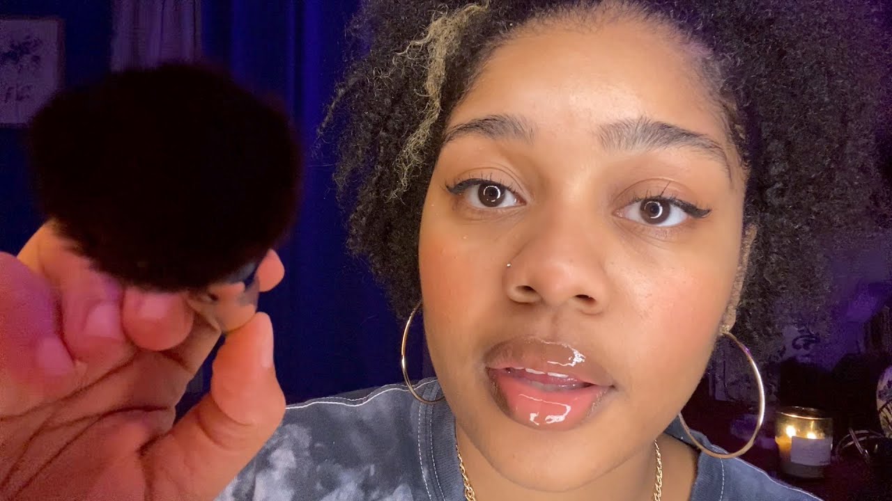 ASMR- Fast and Aggressive Stippling You 😴💓 (MOUTH SOUNDS, FACE BRUSHING, WORD REPETITION, CLOSE UP)✨