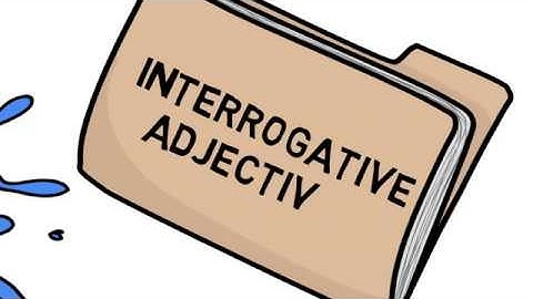 Interrogative Adjective
