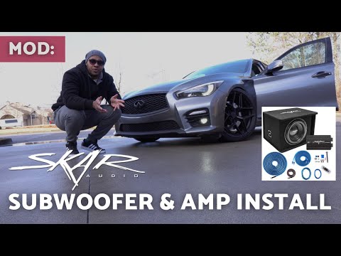 Adding an AMP & SUBWOOFER to my Infiniti Q50