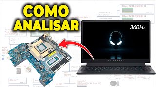 Como Analisar - Notebook DELL Alienware X15 R2  LA-L611P que Não Liga