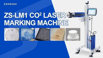 ZONESUN Laser Coding Engraver Marking Machine Date Coding Machine ZS-LM1