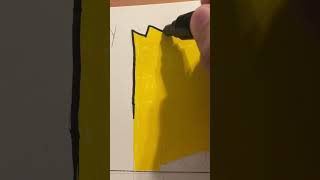 Drawing Bart Simpson in 4 Different Styles With Posca Markers! #shorts #art #satisfying Wealth
