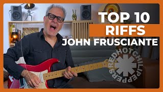 Top 10 Riffs de Red Hot Chili Peppers (John Frusciante)