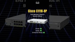 Cisco C1118-8P Router | Small Business Network Upgrade You Need #cisco #router #networking #fyp