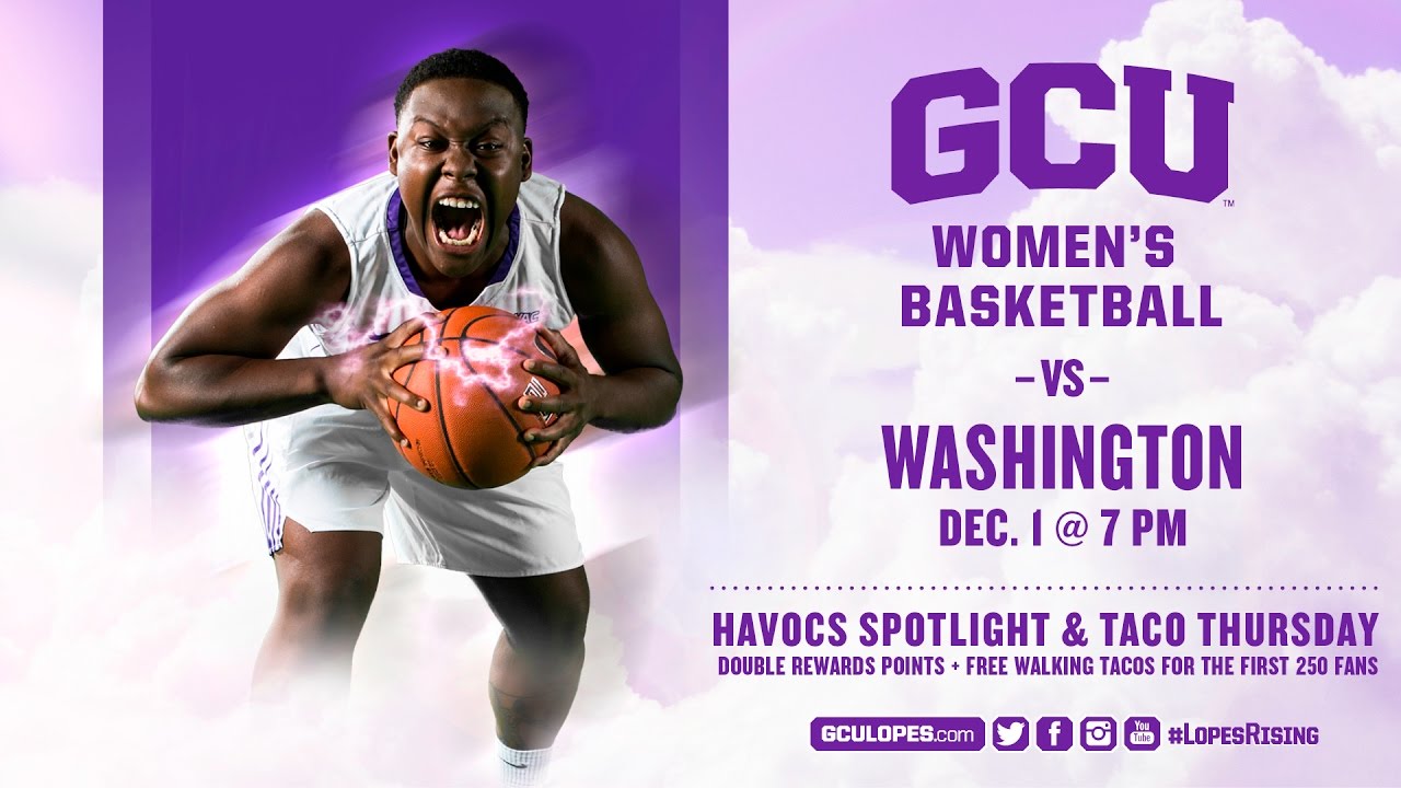 Women's Basketball vs Washington Dec 1st, 2016
