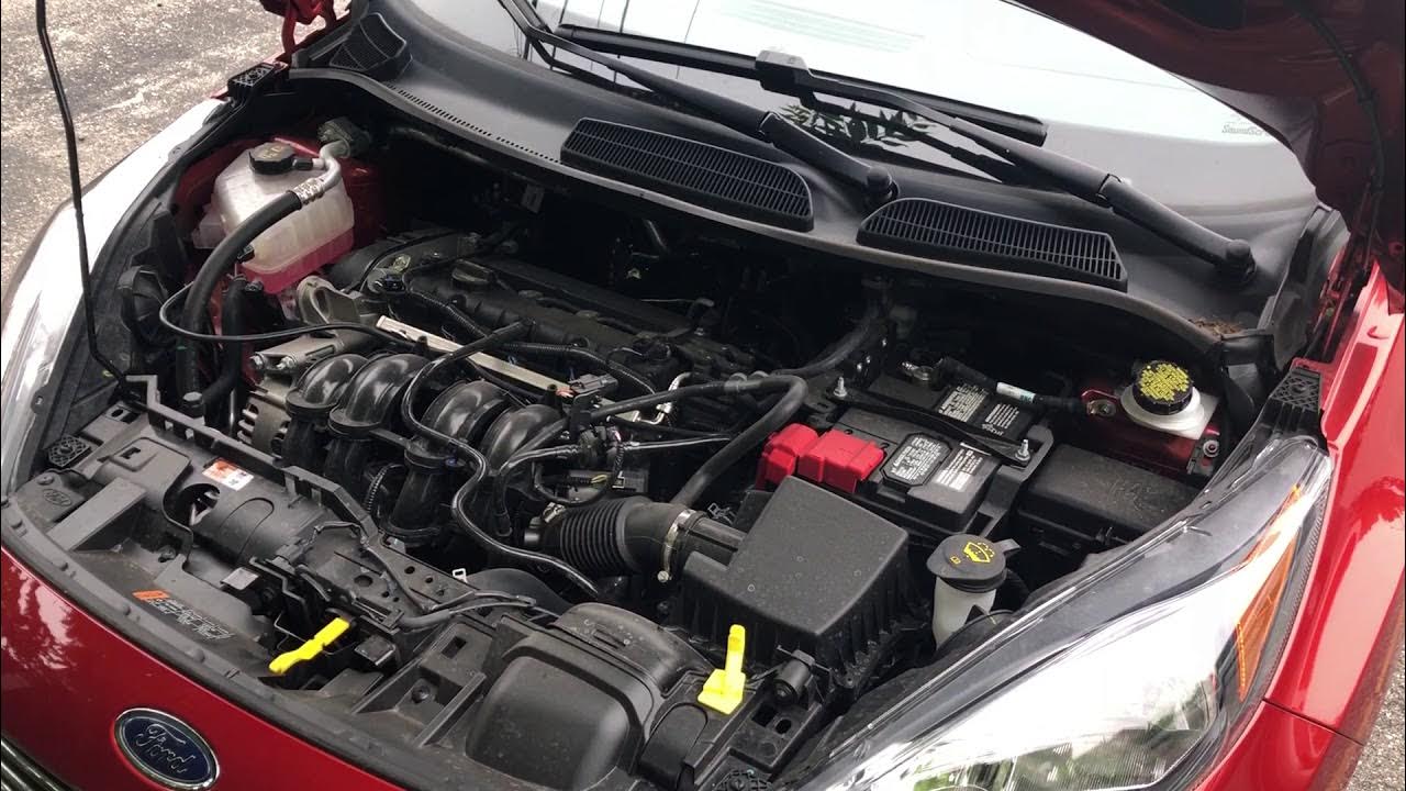 FORD FIESTA Coolant reservoir location YouTube