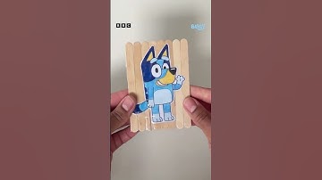 Bluey Puzzle | How to Make a Bluey Puzzle | CBeebies #shorts