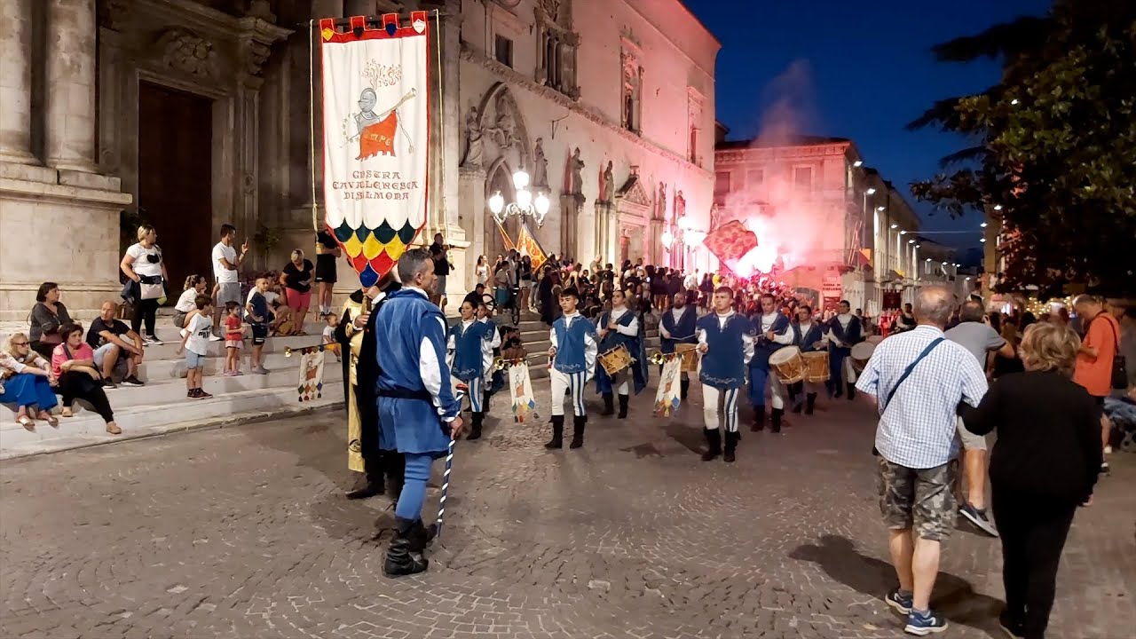 Corteo Bando di sfida dei Capitani - Giostra Cavalleresca di Sulmona 2023